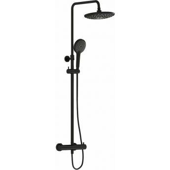 Душевая колонна VITRA AQUAHEAT BLISS 240 2F матовый черный