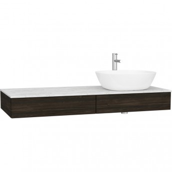 Модуль под раковину VITRA ORIGIN 120 см с выдвижным ящиком, правосторонний, темный вяз