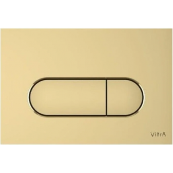 Панель смыва VITRA ROOT ROUND Золото матовое