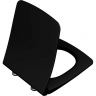 Сиденье VITRA METROPOLE микролифт матовое черное 122-483-009
