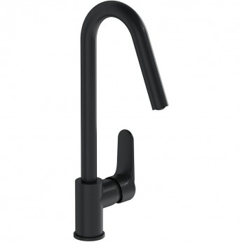 Смеситель VITRA ROOT ROUND для кухни, черный
